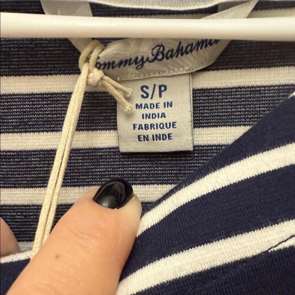 NWT Tommy Bahama women's small Seabright Coast midi dress in a coastline color. - Picture 7 of 8